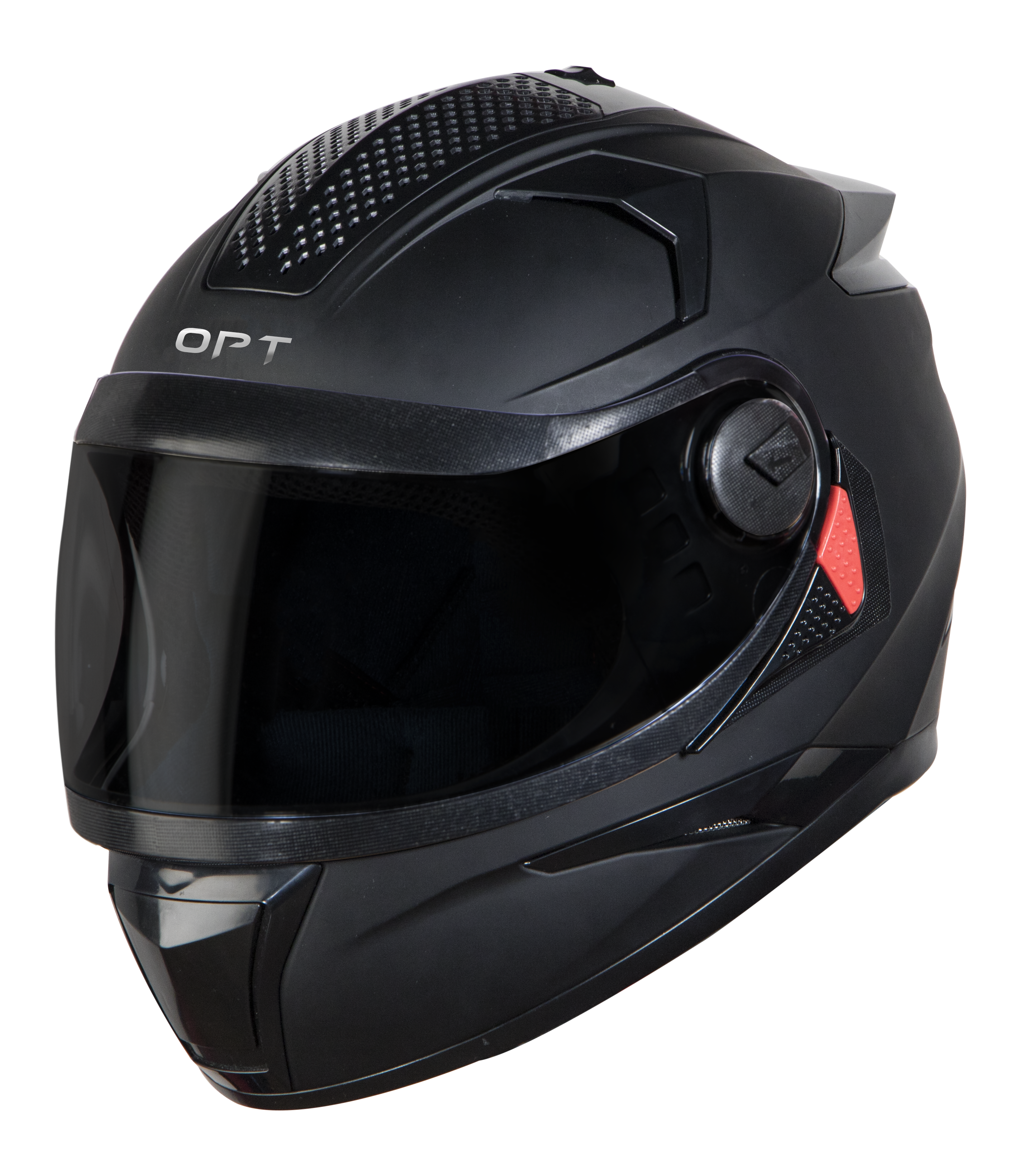 SBH-17 OPT MAT MIDNIGHT BLACK (WITH EXTRA FREE CABLE LOCK AND CLEAR VISOR)